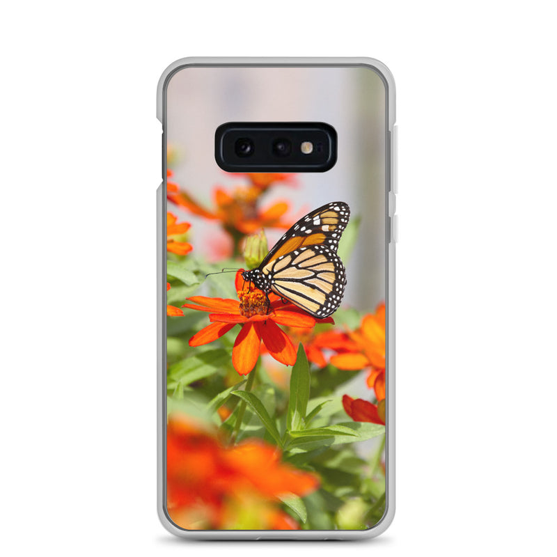 Monarch on Zinnia Samsung Case