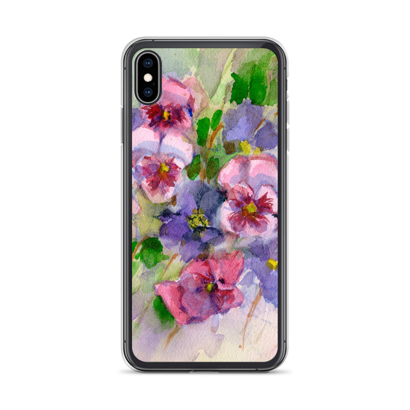 Pansy iPhone Case