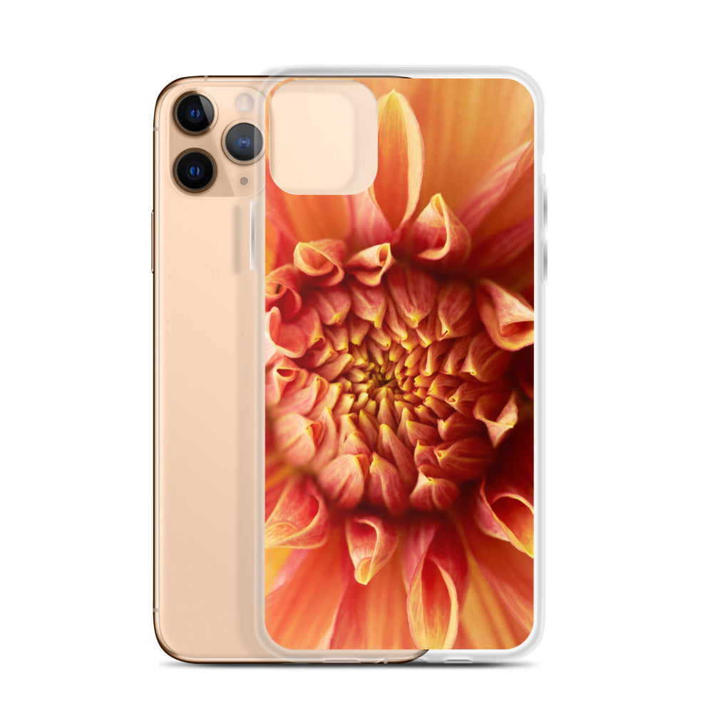 Dahlia Closeup iPhone Case
