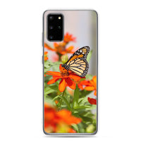 Monarch on Zinnia Samsung Case