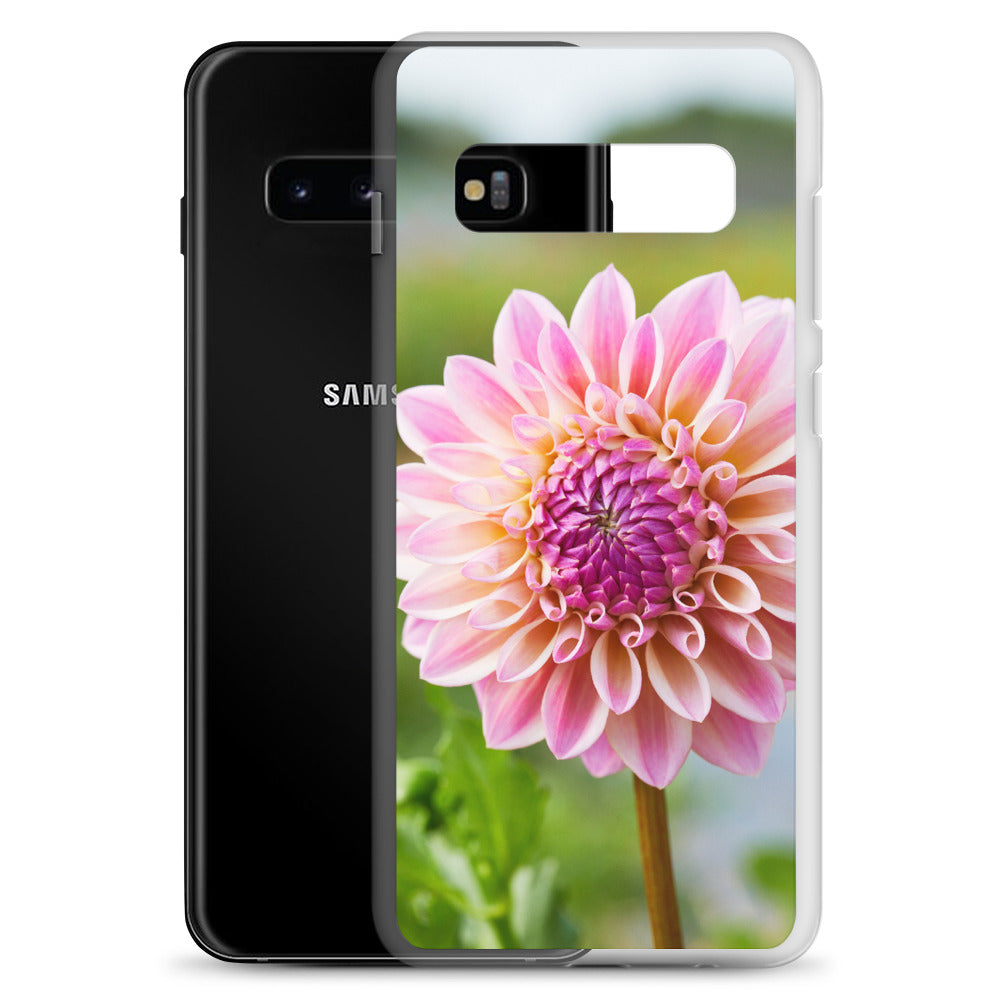 Pink Dahlia Samsung Case