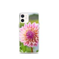 Pink Dahlia iPhone Case