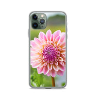 Pink Dahlia iPhone Case