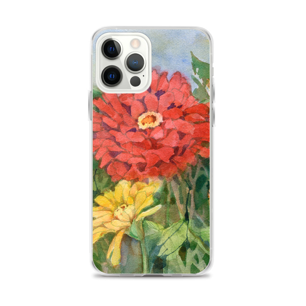 Zinnia iPhone Case – Garden Gate Zinnia iPhone Case – Garden Gate