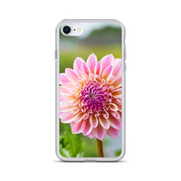 Pink Dahlia iPhone Case