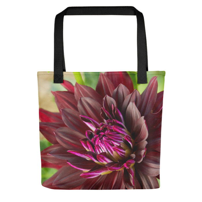 Black Dahlia Tote Bag