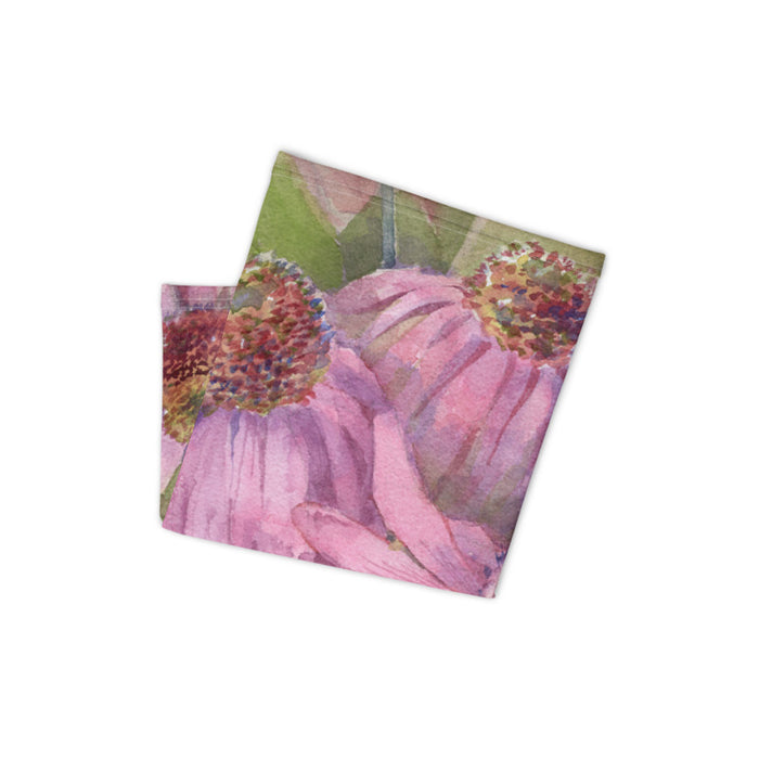 Purple Coneflower Neck Gaiter