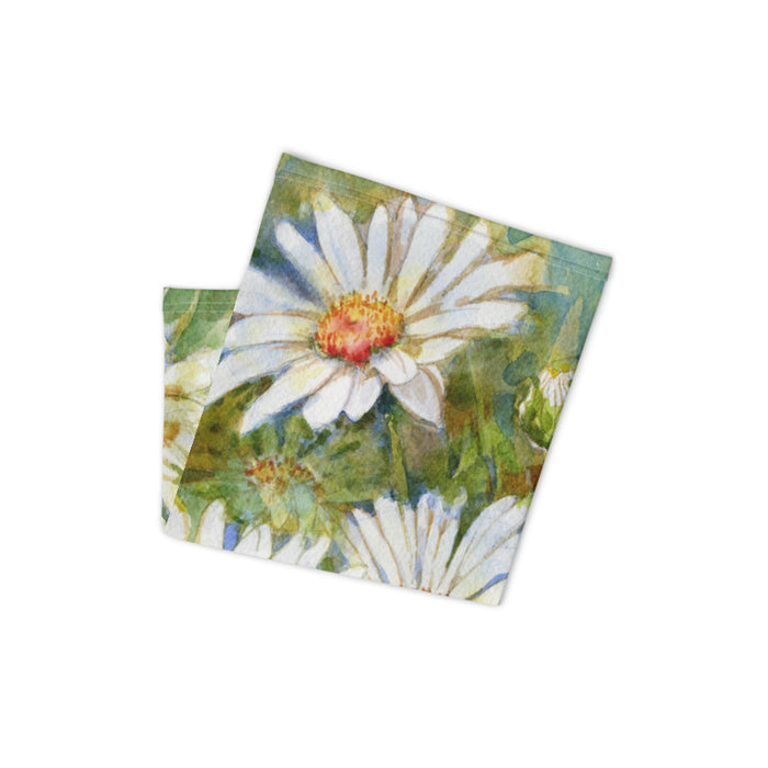Shasta Daisy Neck Gaiter