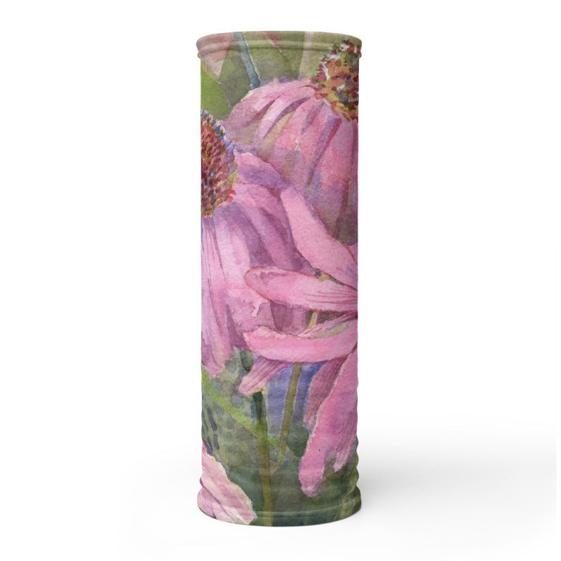 Purple Coneflower Neck Gaiter