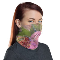 Purple Coneflower Neck Gaiter