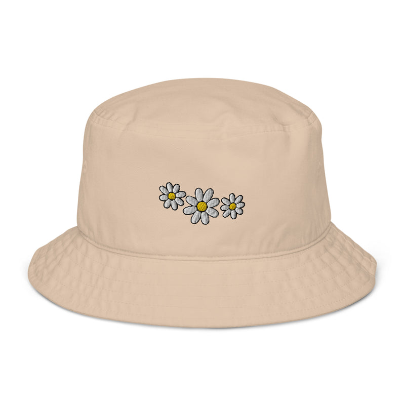 Daisy Trio Organic Cotton Bucket Hat
