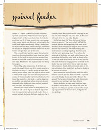 Squirrel Feeder Woodworking Plan