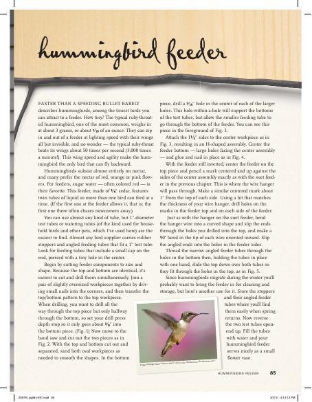 Hummingbird Feeder