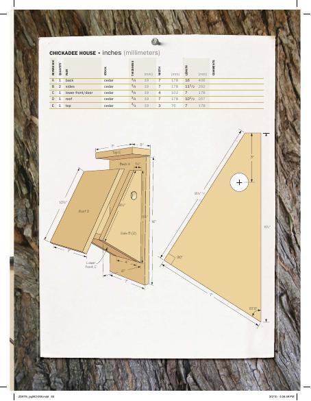 Chickadee Birdhouse