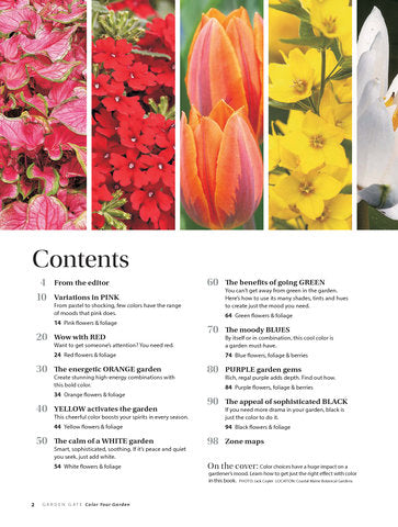 Color Your Garden