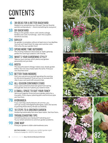 Easy Weekend Backyard Retreat, Volume 5