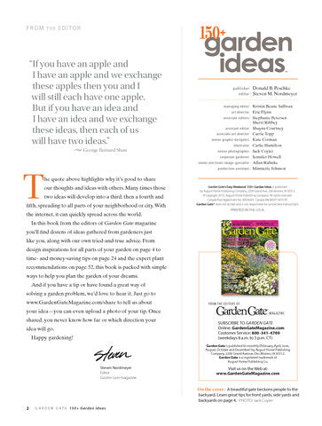 150+ Garden Ideas, Volume 2