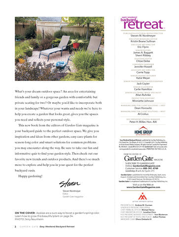 Easy Weekend Backyard Retreat, Volume 4