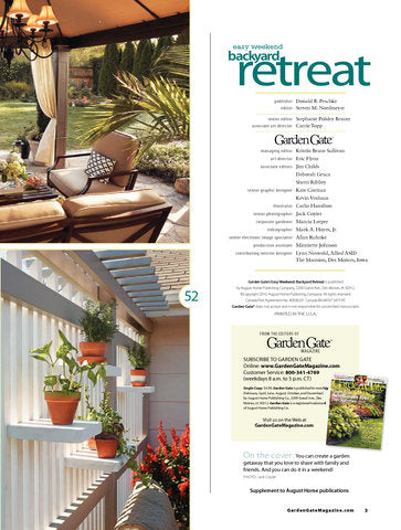 Easy Weekend Backyard Retreat Volume 1