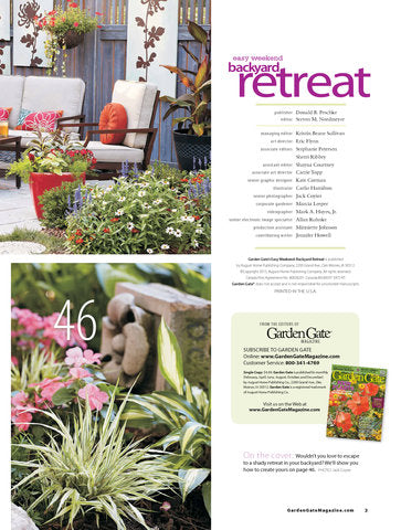 Easy Weekend Backyard Retreat, Volume 2