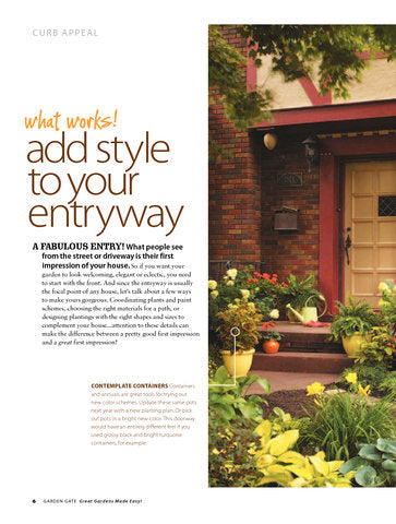 Great Gardens Made Easy, Volume 1
