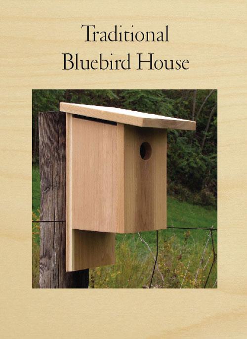 Traditional Bluebird Birdhouse