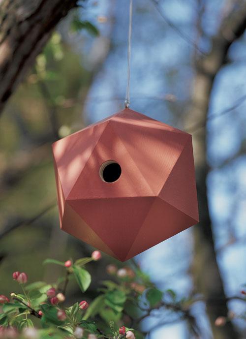 Icosahedron Wren Birdhouse