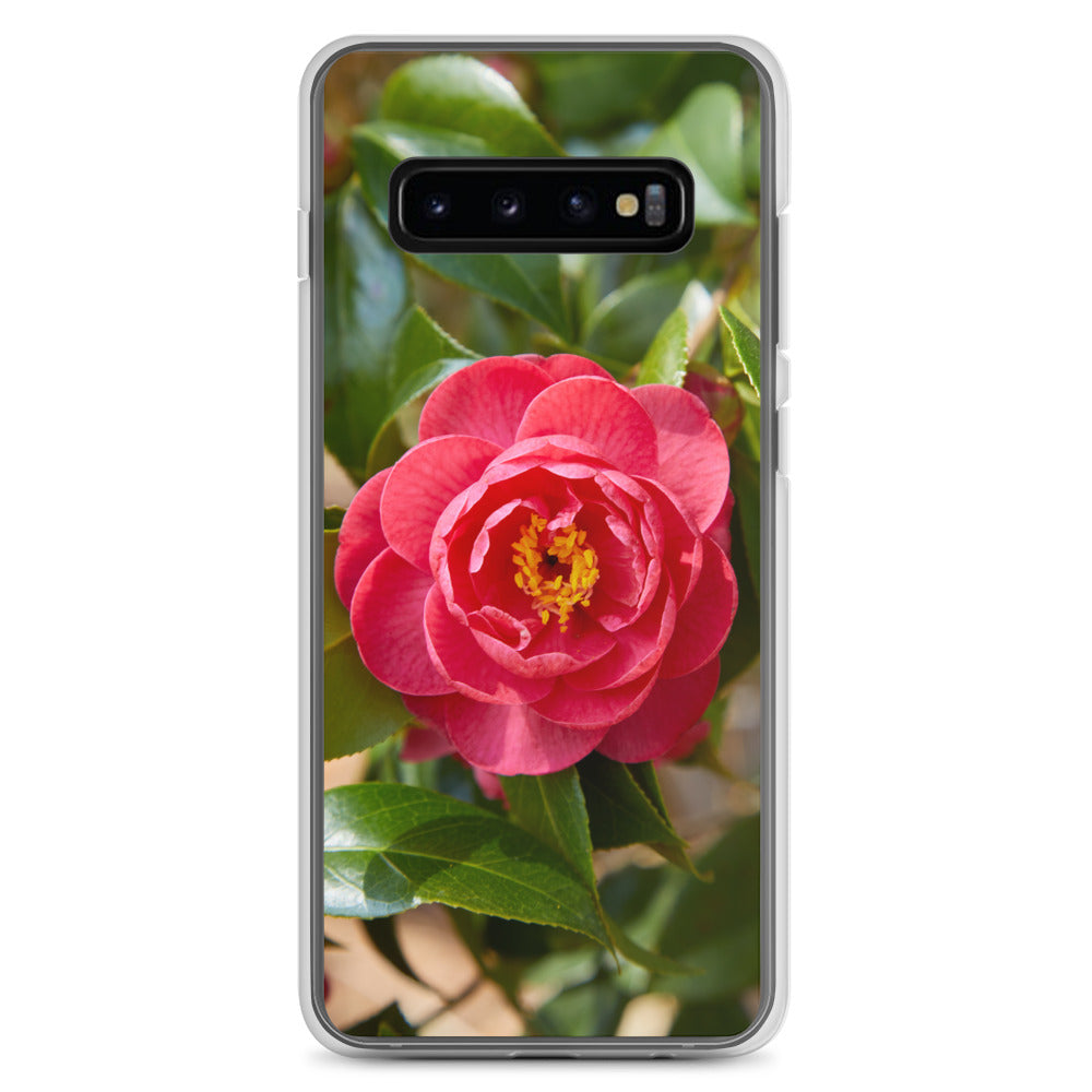 Red Camelia Samsung Case
