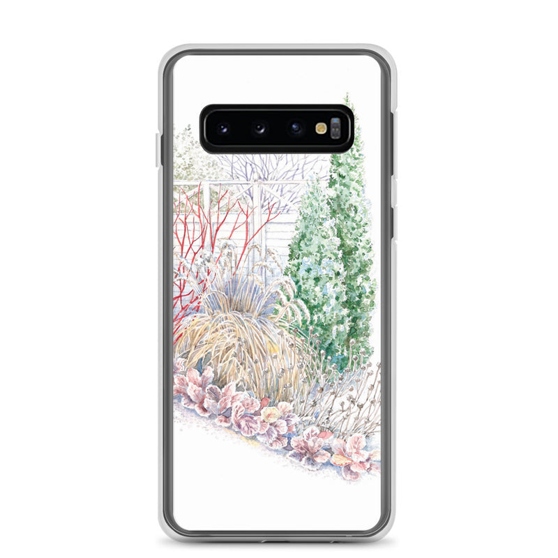 Winter Scene Watercolor Samsung Case