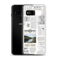 Vintage Horticulture Magazine Samsung Case
