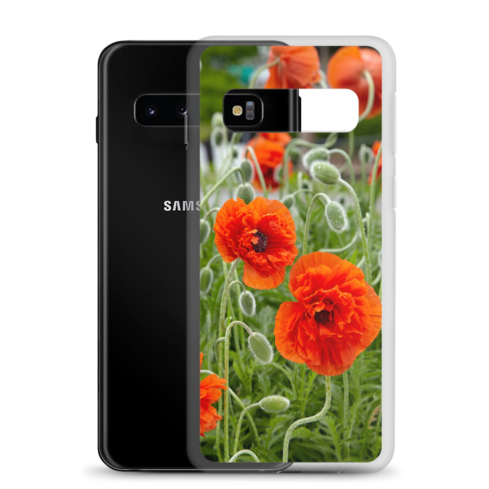 Poppy Samsung Phone Case