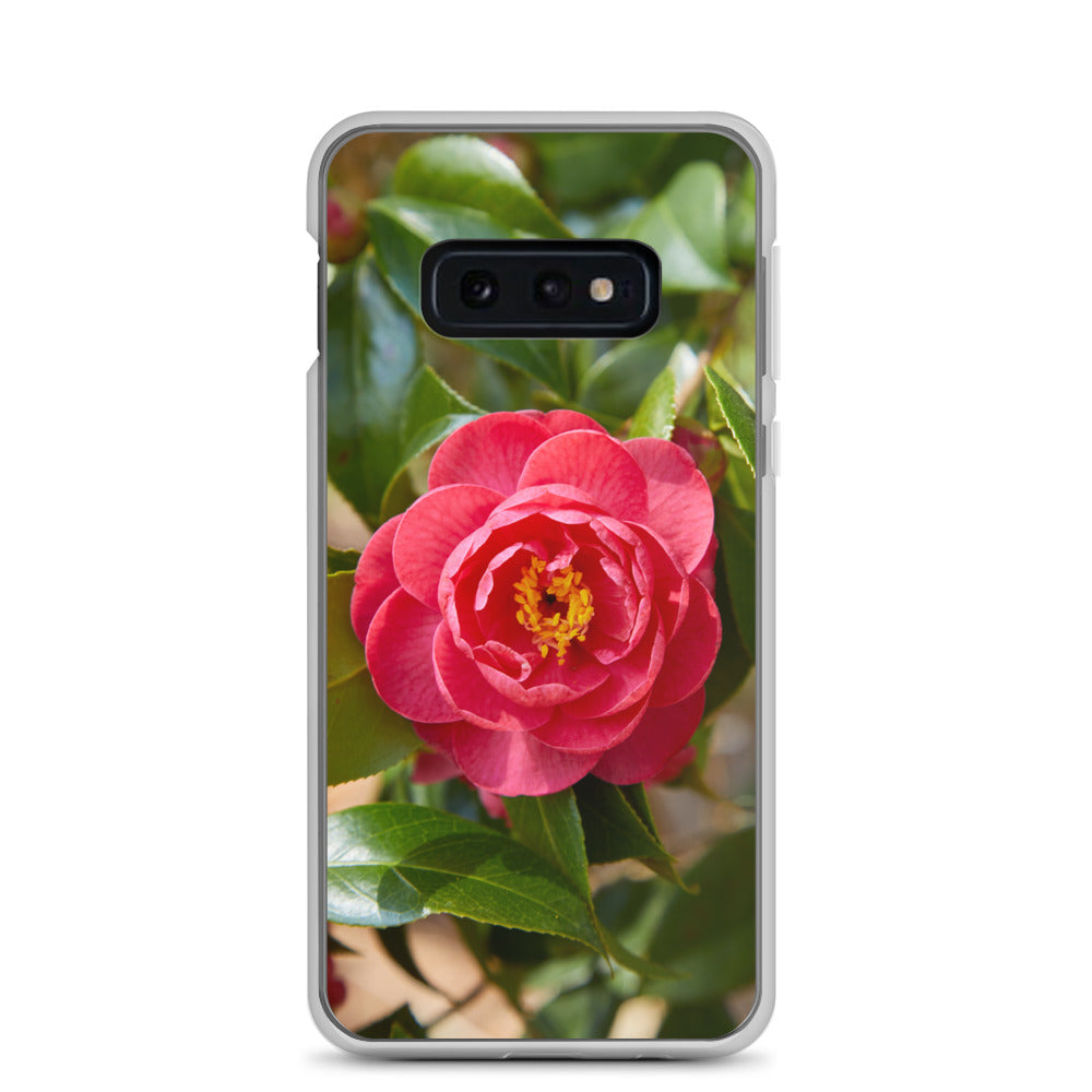 Red Camelia Samsung Case