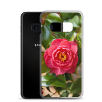 Red Camelia Samsung Case