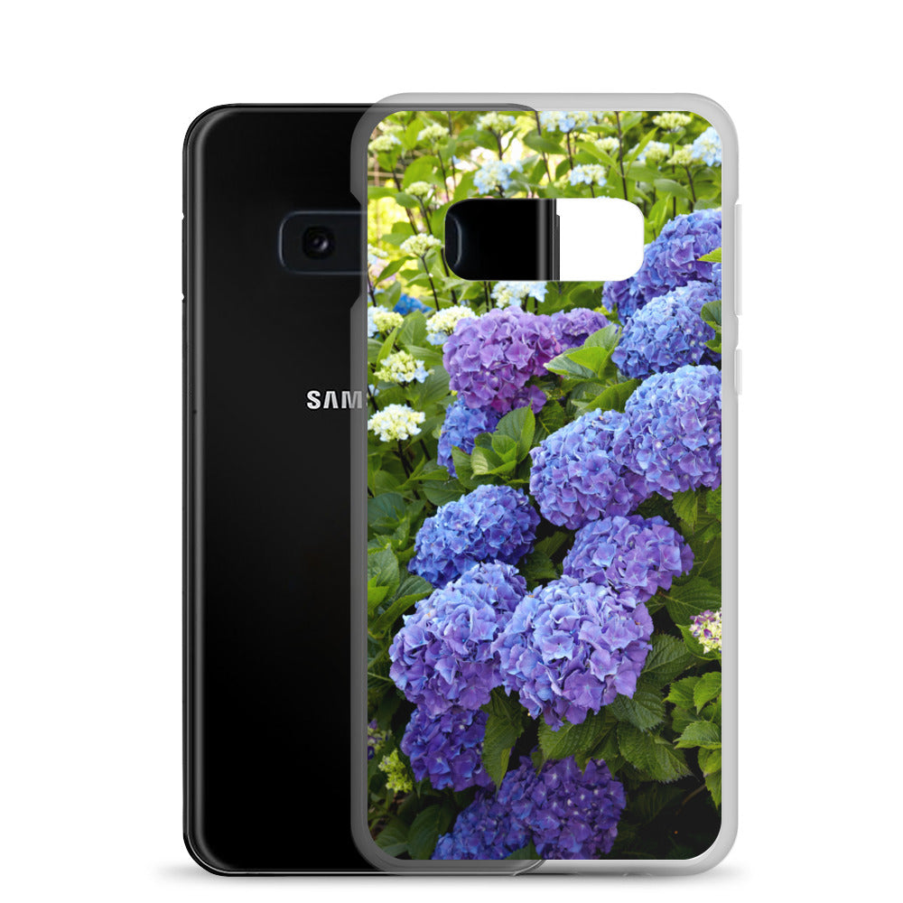 Blue Hydrangea Samsung Case