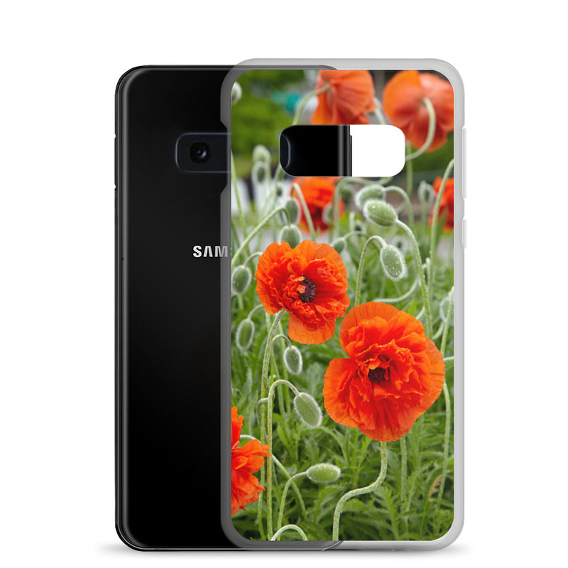 Poppy Samsung Phone Case