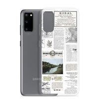 Vintage Horticulture Magazine Samsung Case