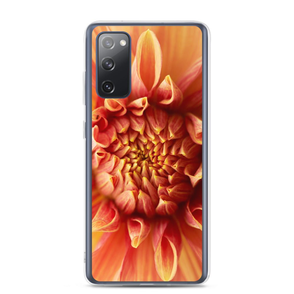 Dahlia Closeup Samsung Case