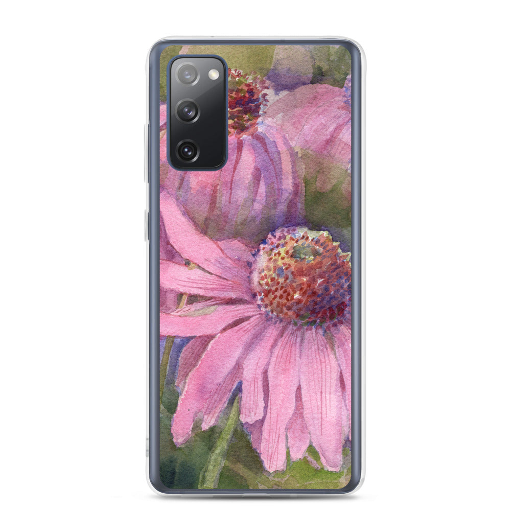 Purple Conelower Samsung Case