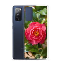 Red Camelia Samsung Case