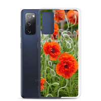 Poppy Samsung Phone Case