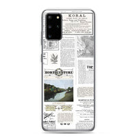 Vintage Horticulture Magazine Samsung Case