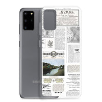 Vintage Horticulture Magazine Samsung Case