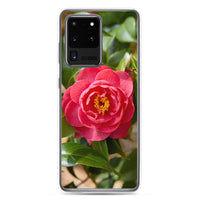 Red Camelia Samsung Case