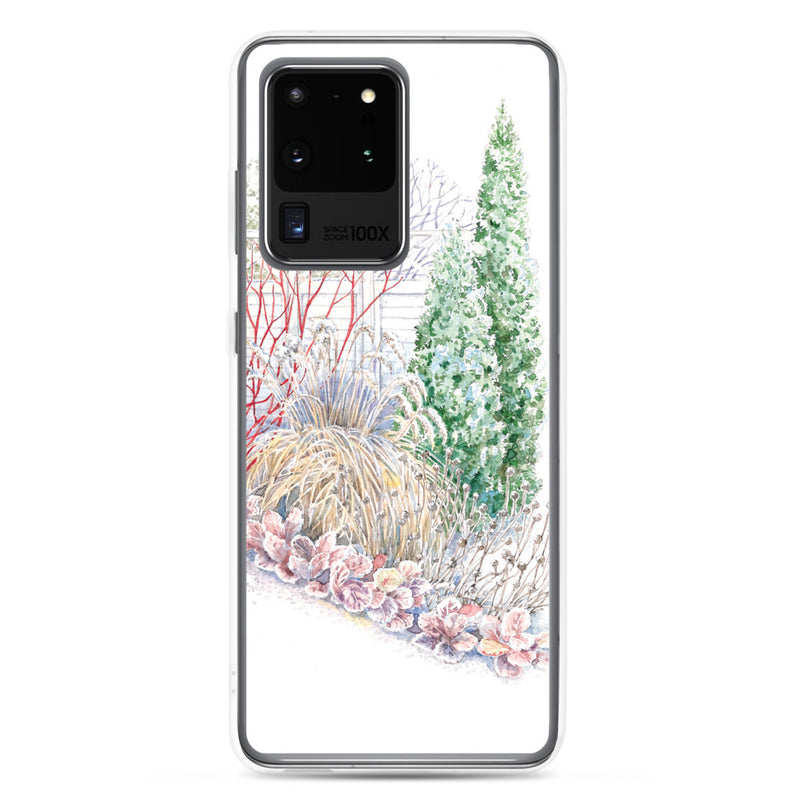 Winter Scene Watercolor Samsung Case