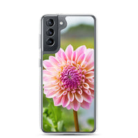 Pink Dahlia Samsung Case