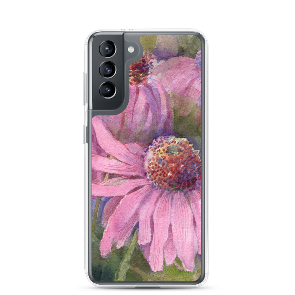 Purple Conelower Samsung Case