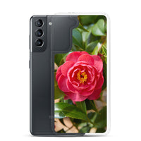 Red Camelia Samsung Case