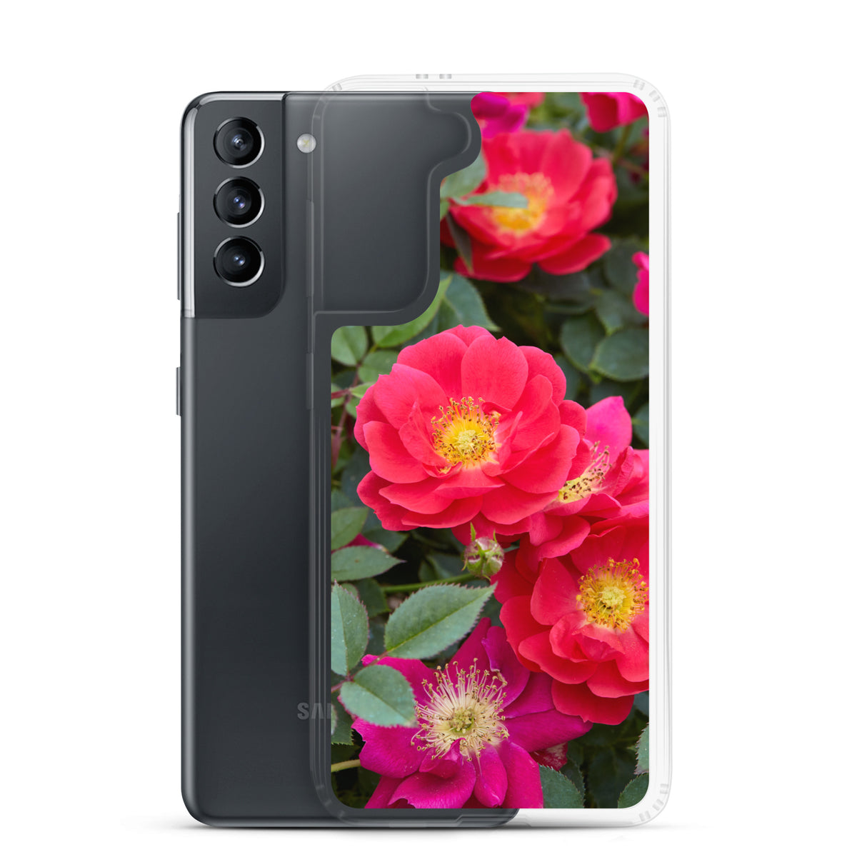 Colorful Roses Samsung Phone Case