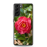 Red Camelia Samsung Case