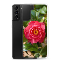 Red Camelia Samsung Case
